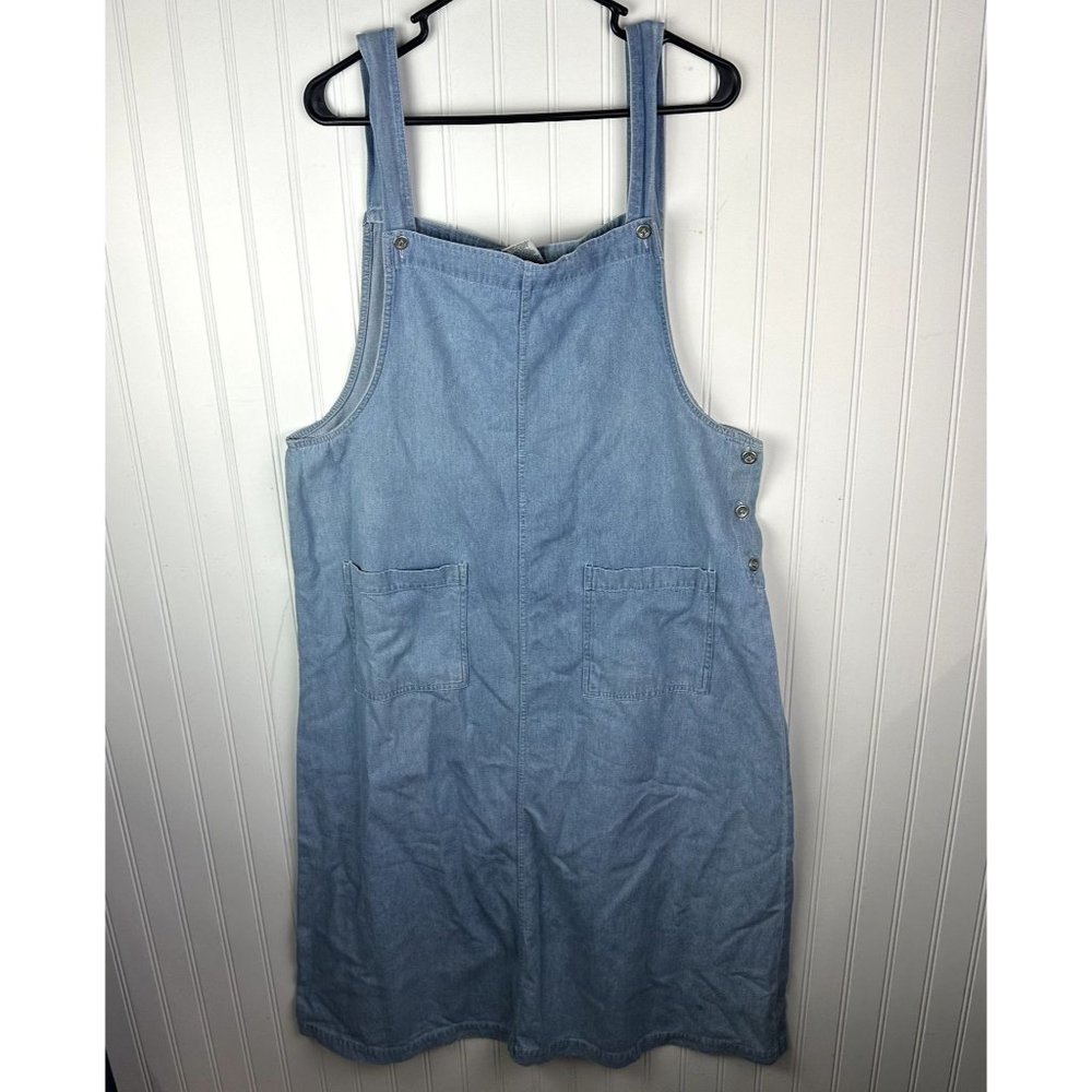 Capacity Vintage Denim Dress 100% Cotton Size Medium‎